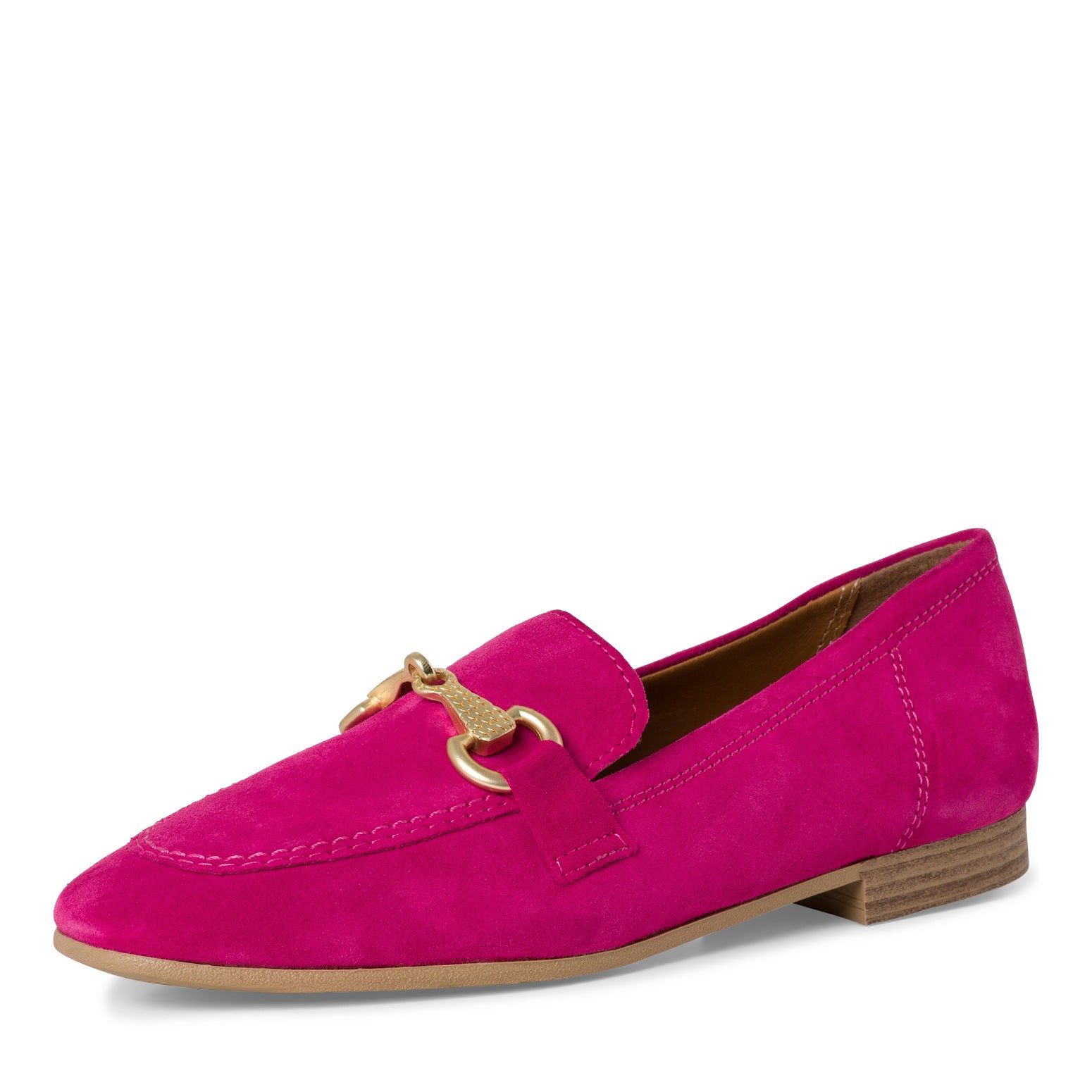 Mocassino Camoscio Fuxia