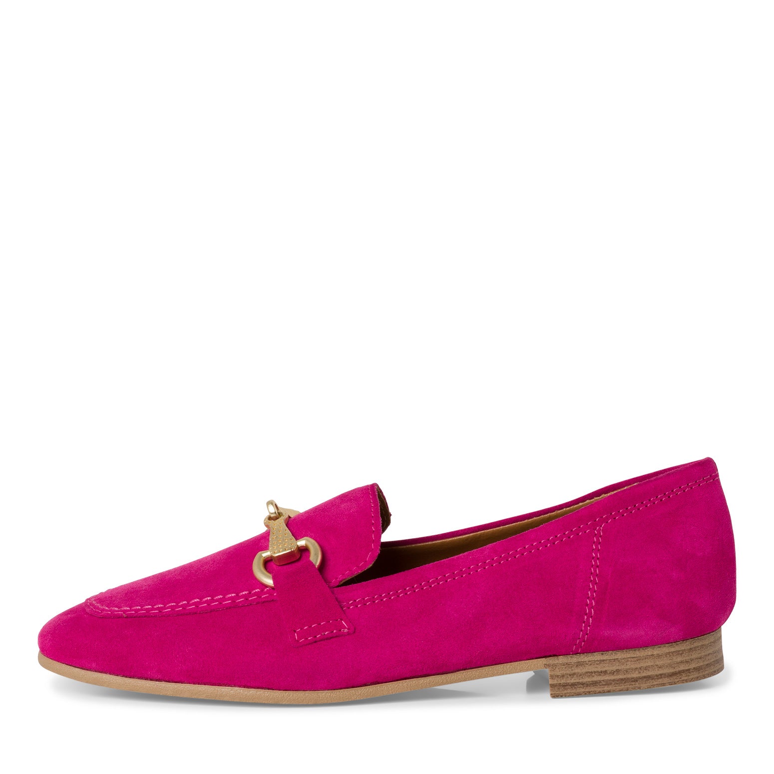 Mocassino Camoscio Fuxia