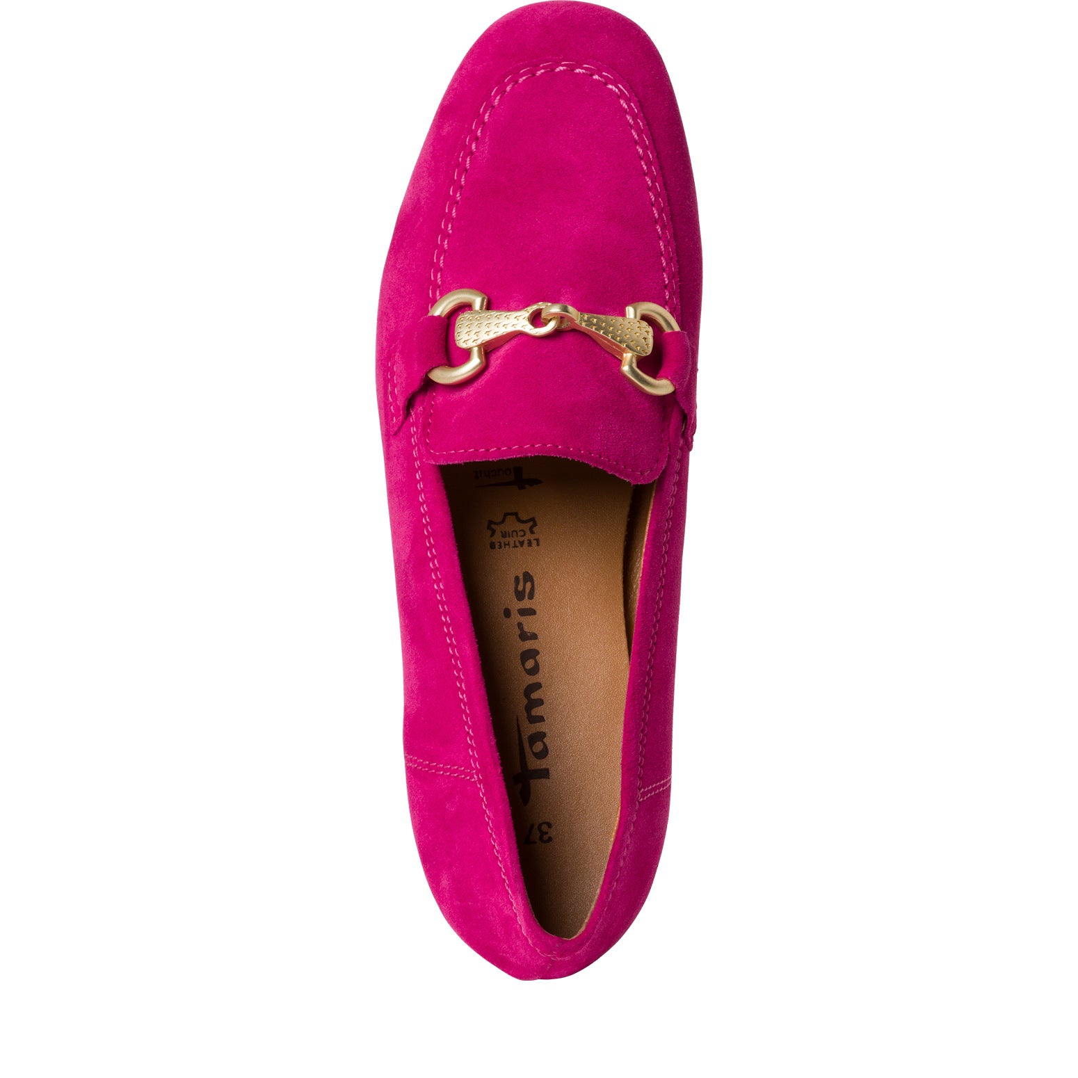 Mocassino Camoscio Fuxia