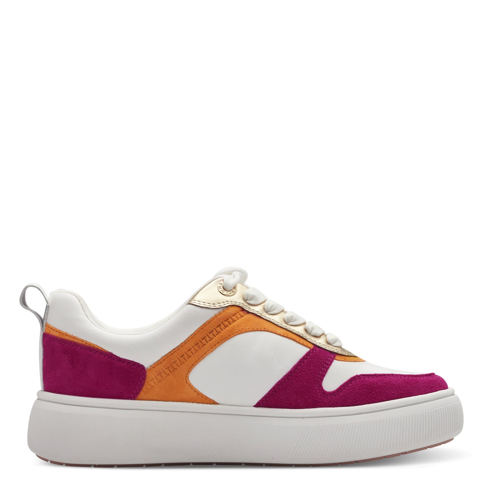 Sneaker Bianco Fuxia