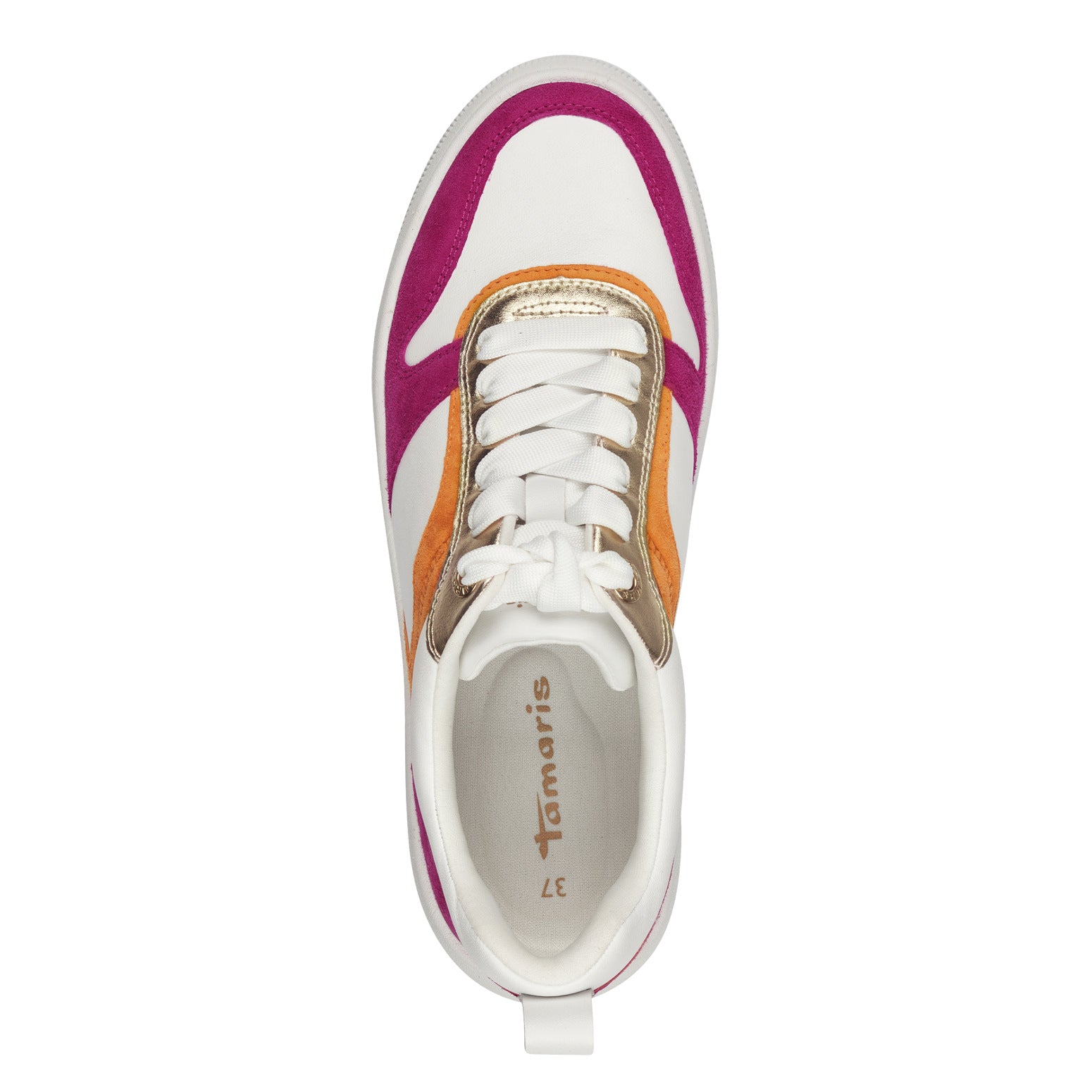 Sneaker Bianco Fuxia