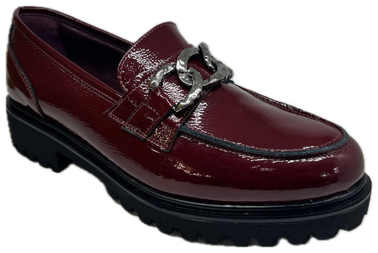 Mocassino Bordò Lucido Made in Italy