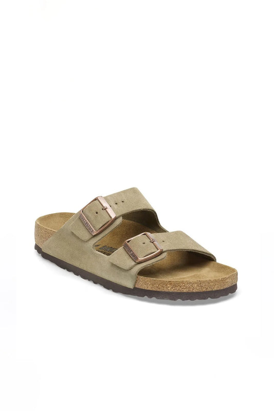 Birkenstock Arizona Pelle Scamosciata Taupe