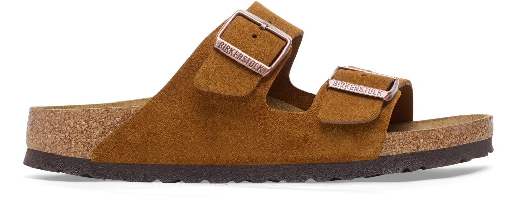 Birkenstock Arizona Camoscio Visone Pianta stretta