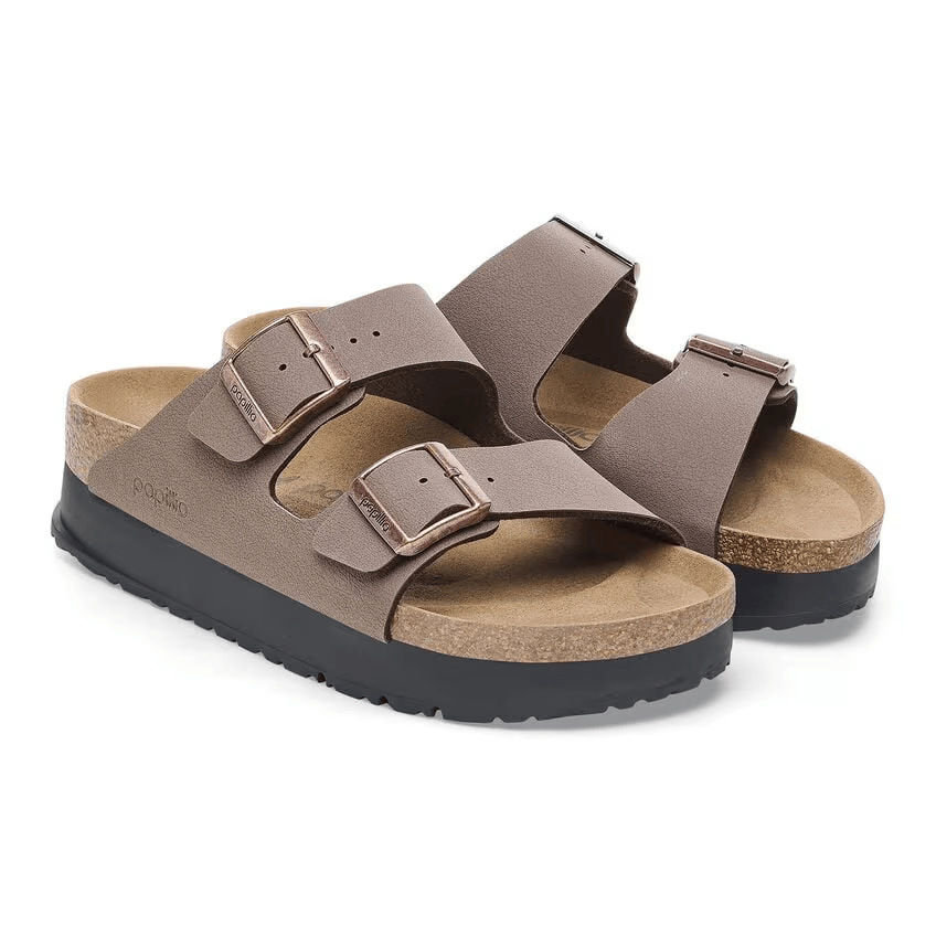 Birkenstock Arizona PAP Flex Mocca pianta stretta