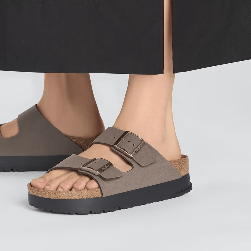 Birkenstock Arizona PAP Flex Mocca pianta stretta