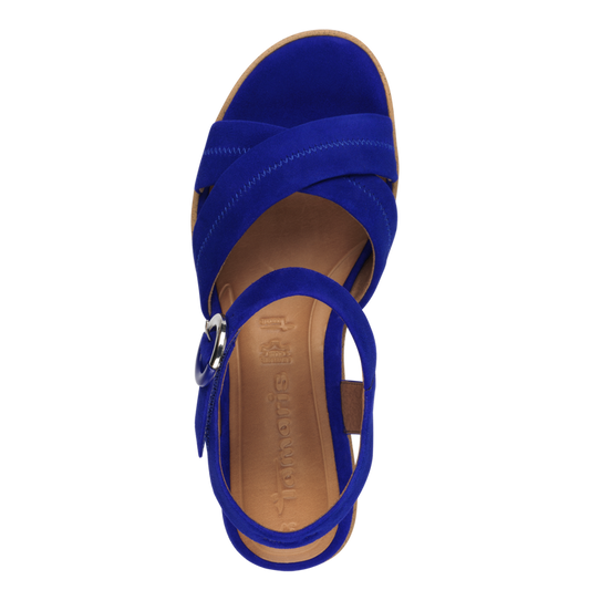 Tamaris Sandalo Blu Elettrico