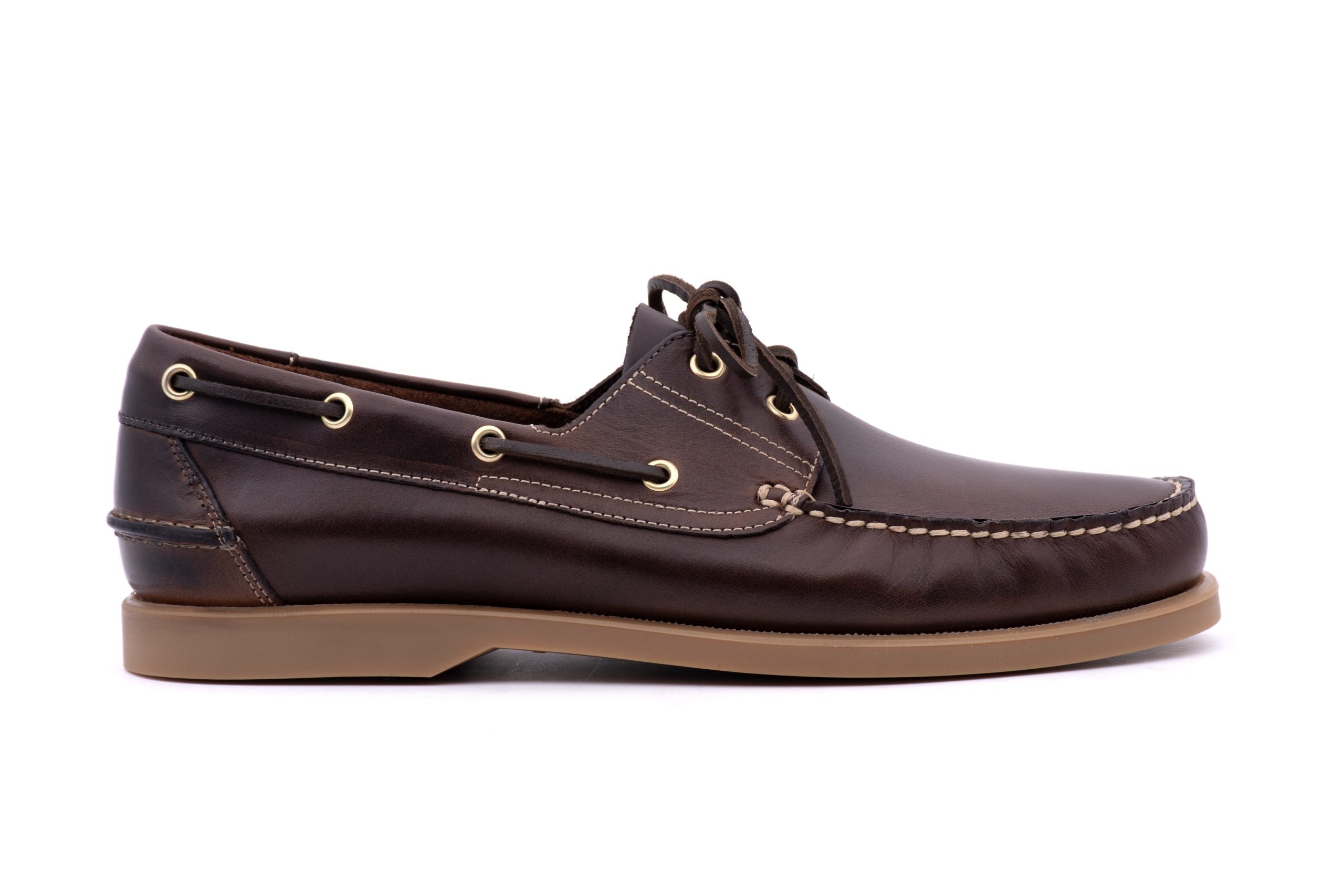 Antica Cuoieria Scarpa da barca Testa di Moro