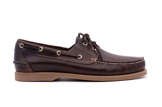 Antica Cuoieria Scarpa da barca Testa di Moro