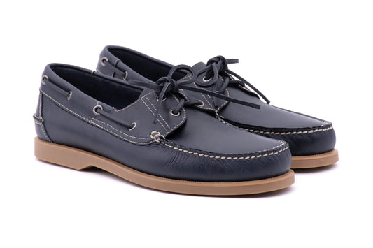 Antica Cuoieria Scarpa da barca Blu
