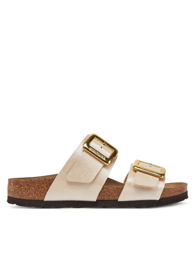 Birkenstock Sydney Cushion Buckle bianco perla