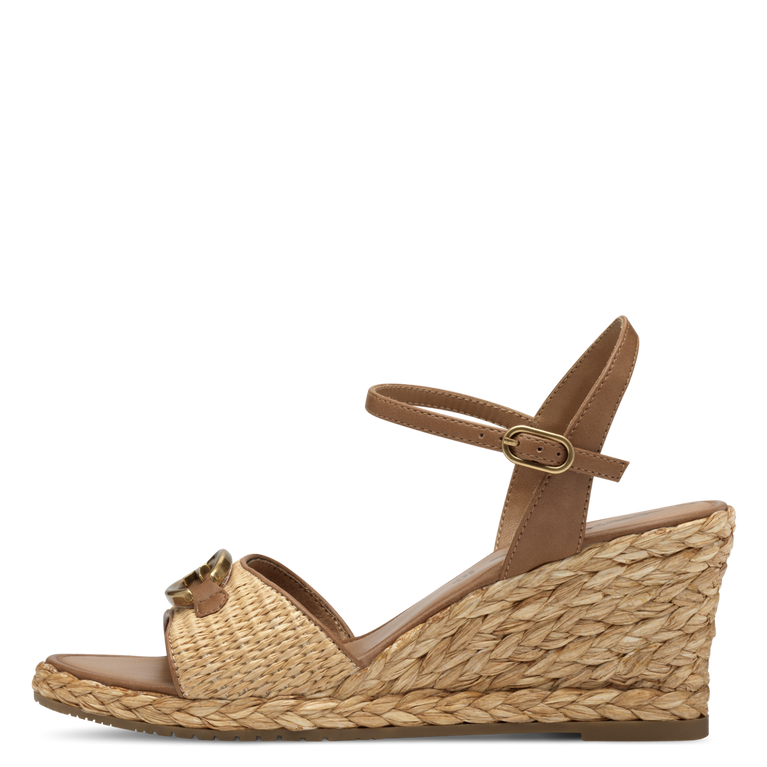 Tamaris Sandalo Corda Marrone