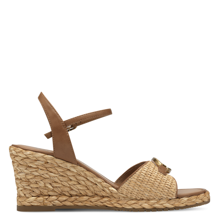 Tamaris Sandalo Corda Marrone