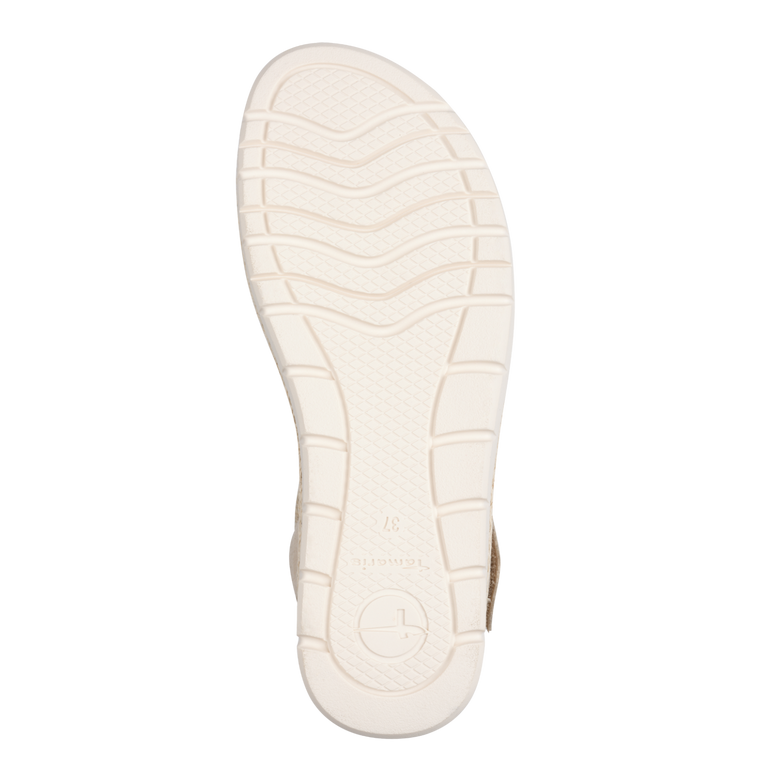 Tamaris Sandalo Avorio plantare estraibile