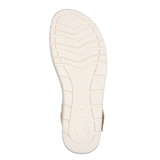 Tamaris Sandalo Avorio plantare estraibile