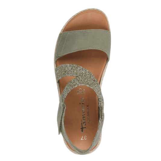 Tamaris Sandalo Verde plantare estraibile