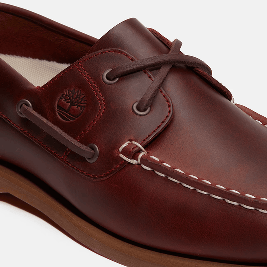 Timberland Scarpa da Barca Classic da Donna in bordeaux