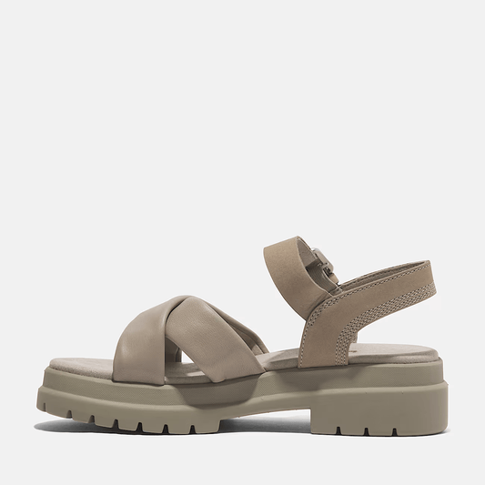 Timberland Sandalo con Cinturino Posteriore London Vibe da Donna in beige