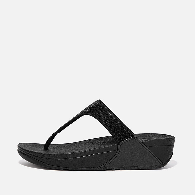 Fit Flop LULU Sandali infradito con strass nero