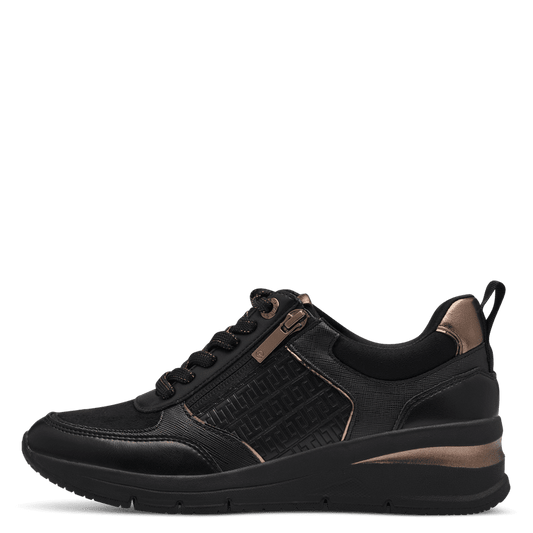 Tamaris sneaker nera memory foam