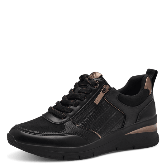 Tamaris sneaker nera memory foam