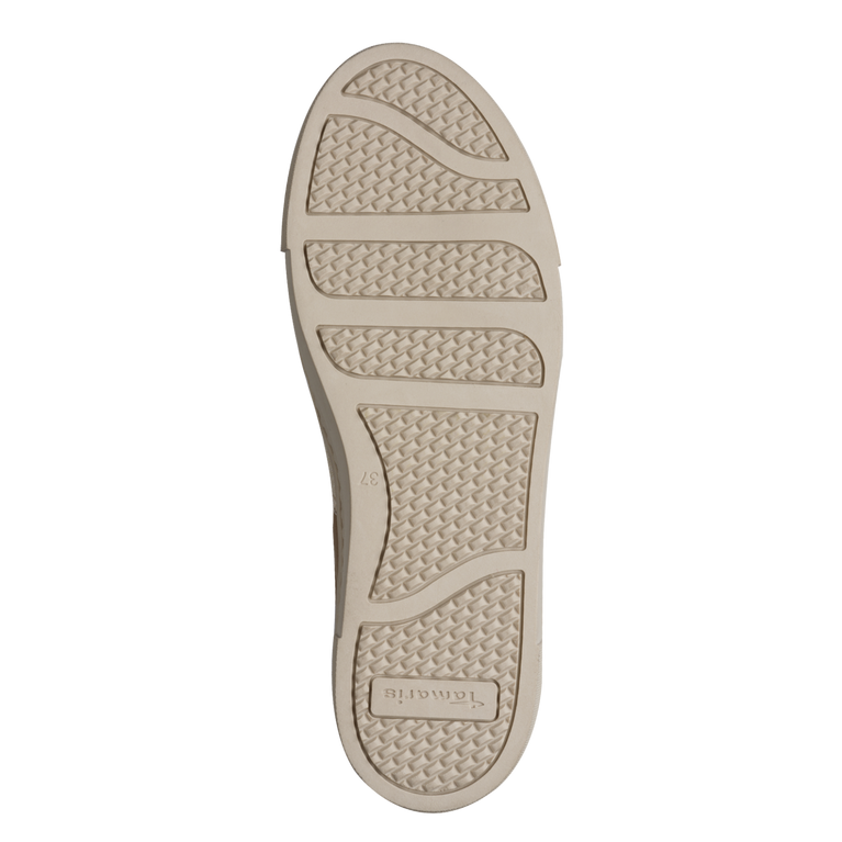 Tamaris sneaker marrone in memory foam