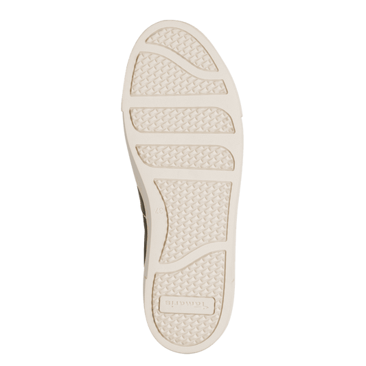 Tamaris sneaker verde in memory foam