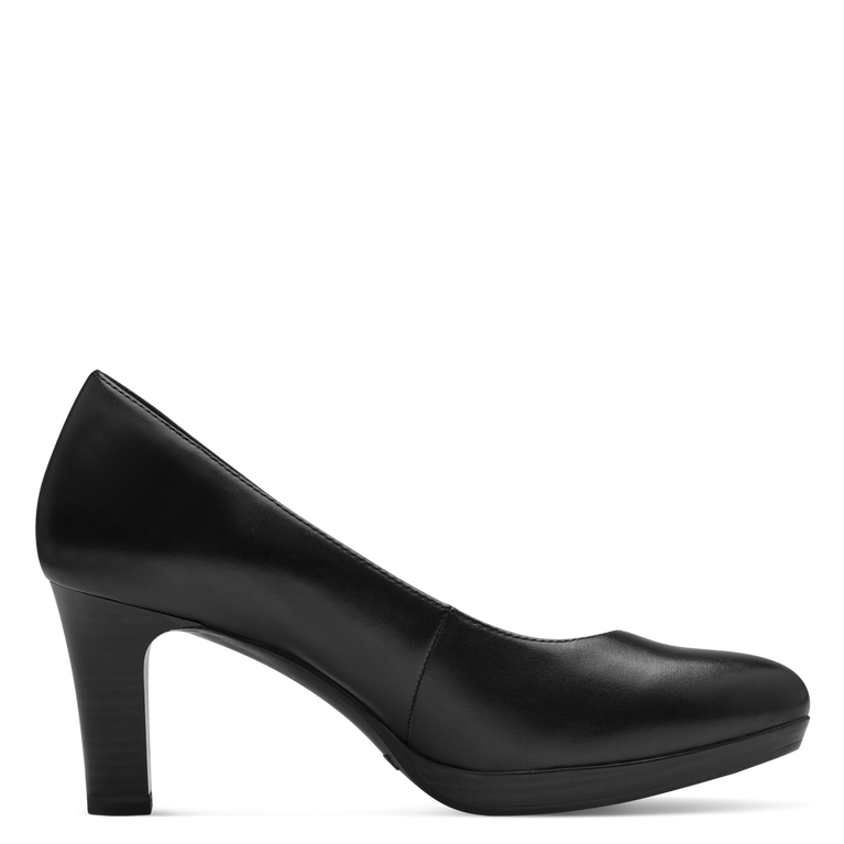 Tamaris Decollete nera in pelle