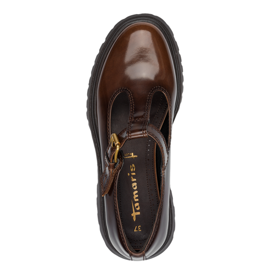 Tamaris Mary Jeane marrone vegana