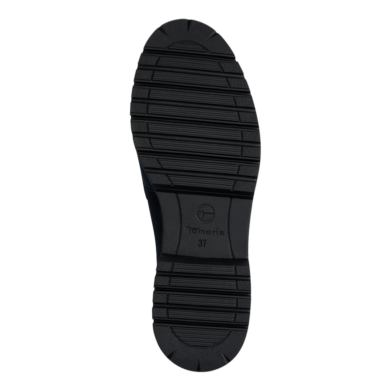 Tamaris mocassino camoscio blu