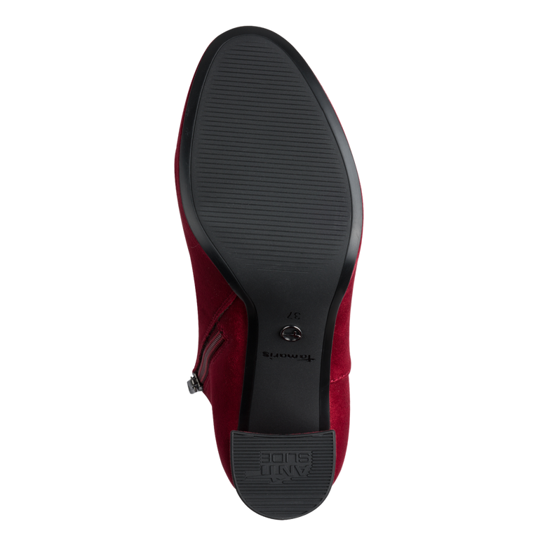 Tamaris stivaletto raso rosso