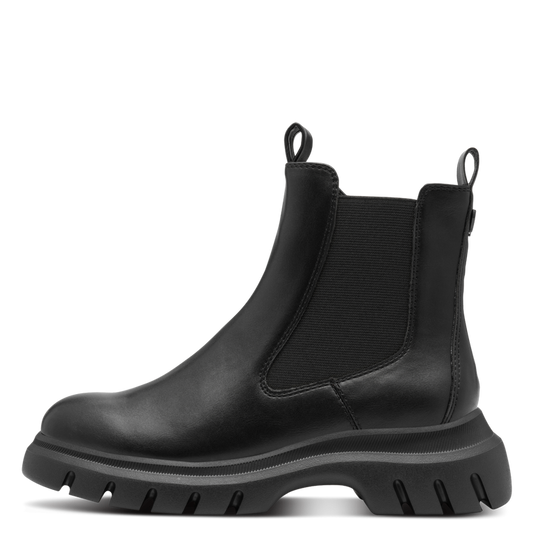 Marco Tozzi Stivaletto nero in pelle