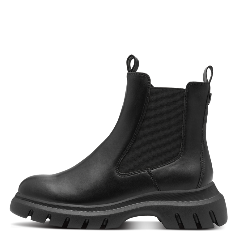 Marco Tozzi Stivaletto nero in pelle