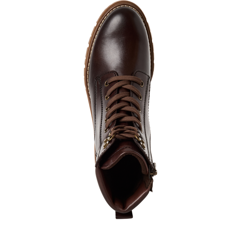 Marco Tozzi anfibio marrone con zip