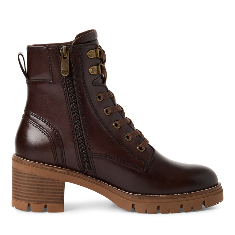 Marco Tozzi anfibio marrone con zip