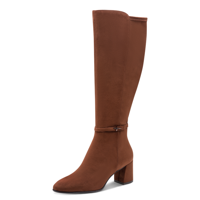 Tamaris Stivale vegano raso marrone