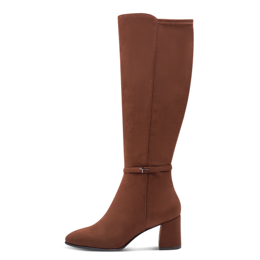 Tamaris Stivale vegano raso marrone