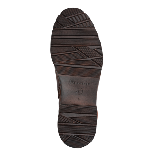 Tamaris mezzo stivale vegano marrone