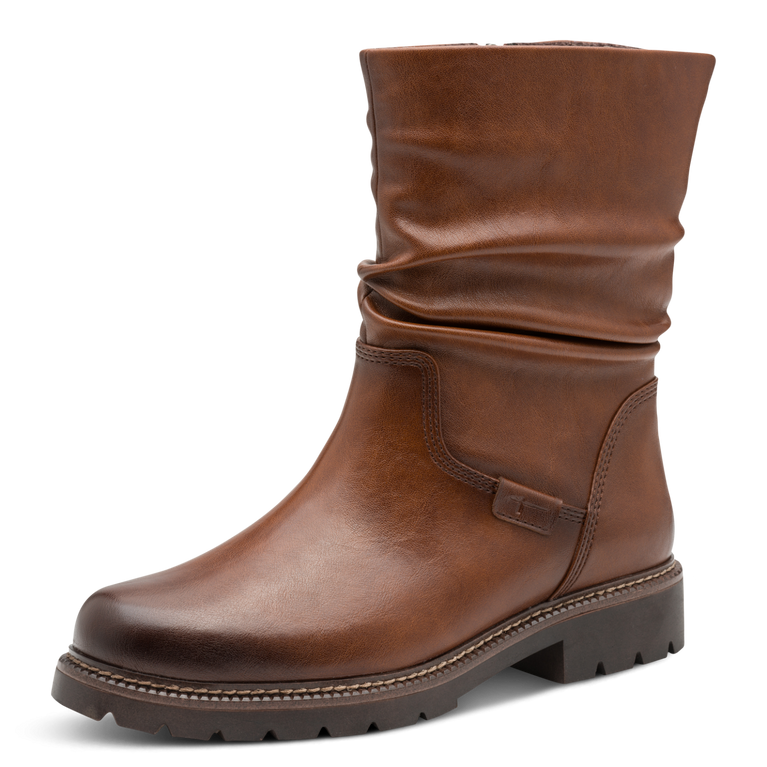 Tamaris mezzo stivale vegano marrone