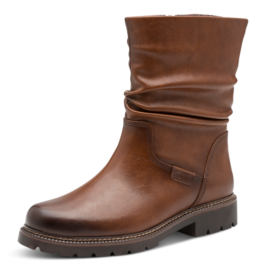 Tamaris mezzo stivale vegano marrone