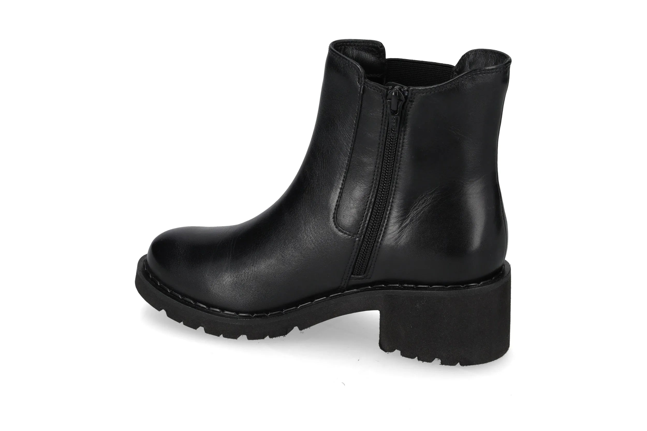 Valleverde stivaletto pelle nera