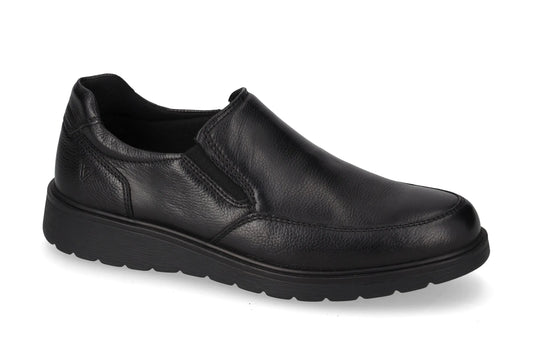 Valleverde mocassino uomo vitello nero