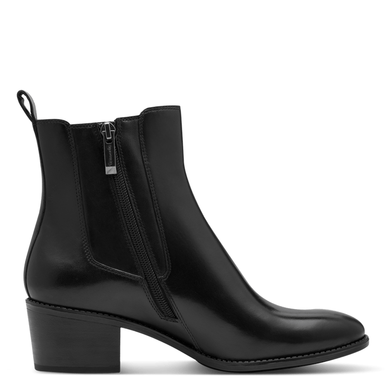 Tamaris stivaletto pelle nera da donna