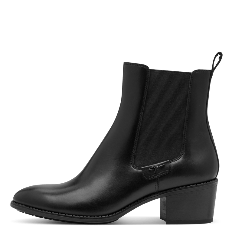 Tamaris stivaletto pelle nera da donna
