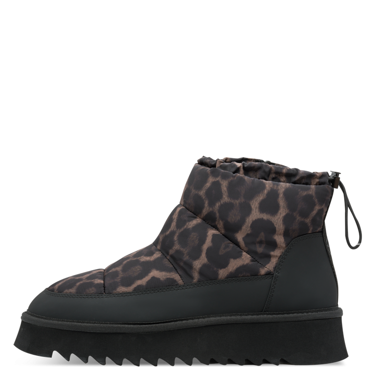 Tamaris stivaletto imbottito leopardato da donna