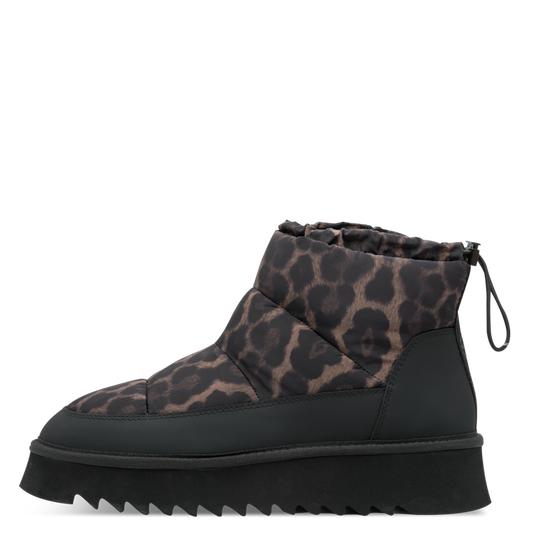 Tamaris stivaletto imbottito leopardato da donna