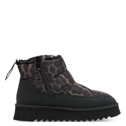 Tamaris stivaletto imbottito leopardato da donna