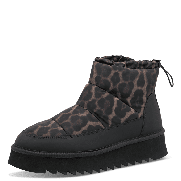 Tamaris stivaletto imbottito leopardato da donna