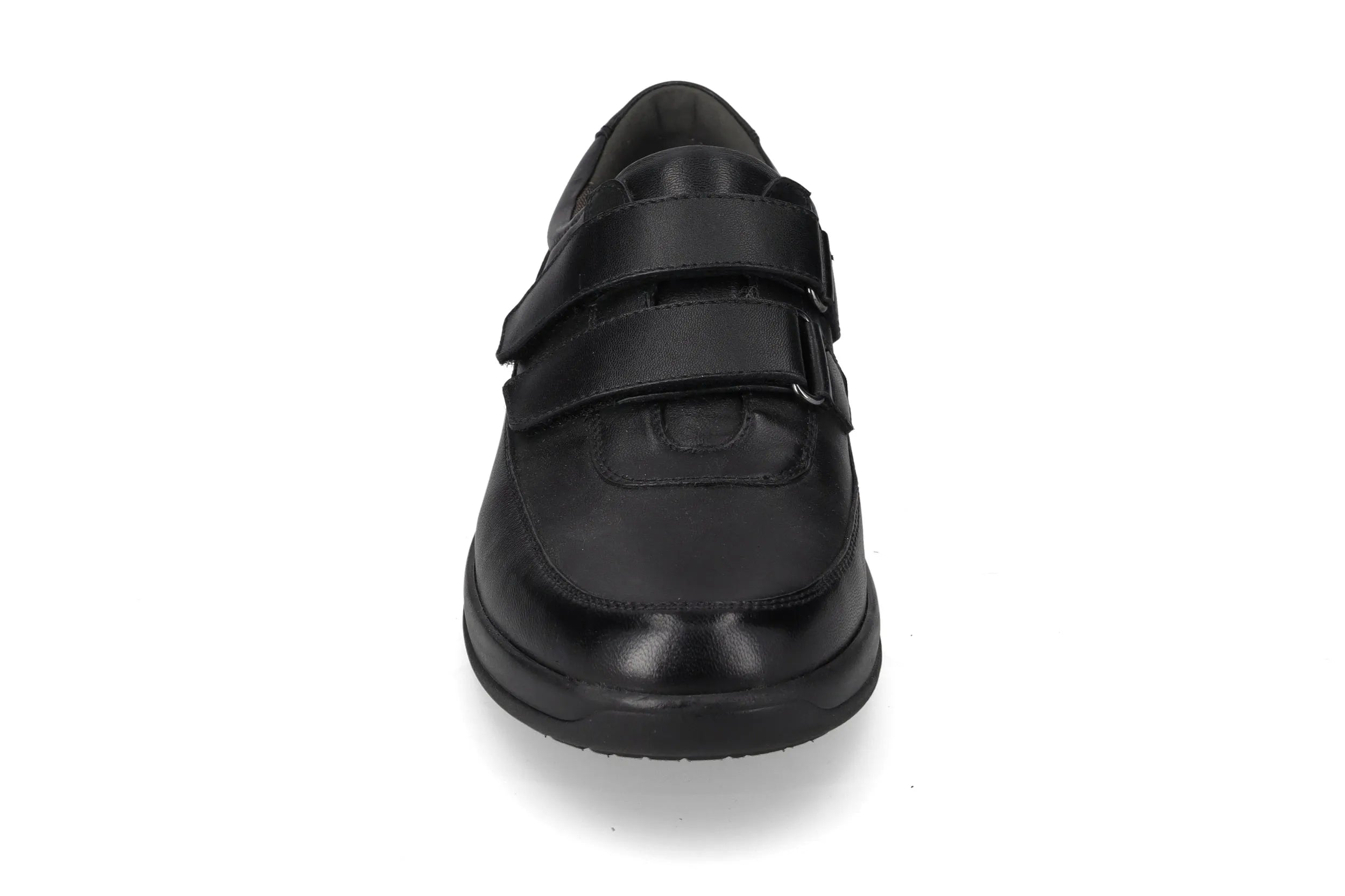 Valleverde Scarpa uomo vitello nero con velcri