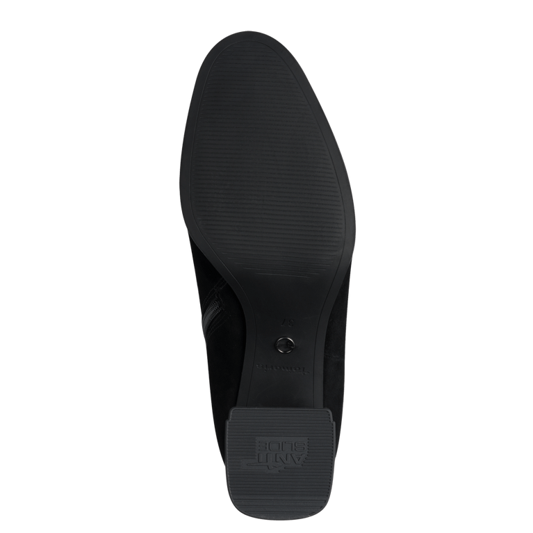 Tamaris tronchetto donna camoscio nero